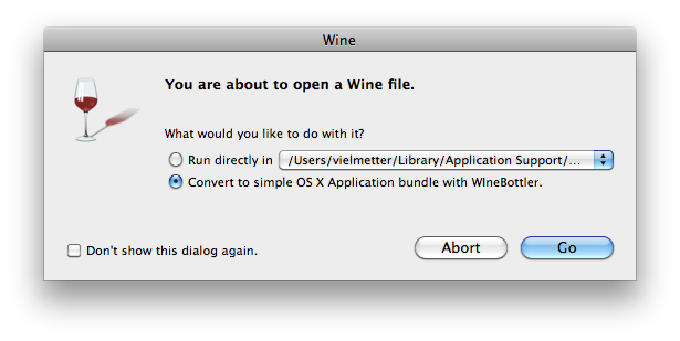 mount a cue file mac for use with wine